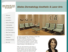 Tablet Screenshot of dermlaserarts.com